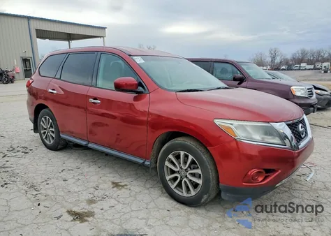 2014 Nissan Pathfinder S from USA, damaged, VIN 5N1AR2MN9EC652371